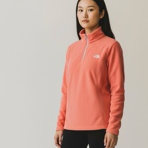 North Face 1/4-Zip Fleece size M